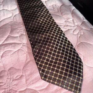 Daniel Cremieux Elegant Brown Patterned Men's Tie